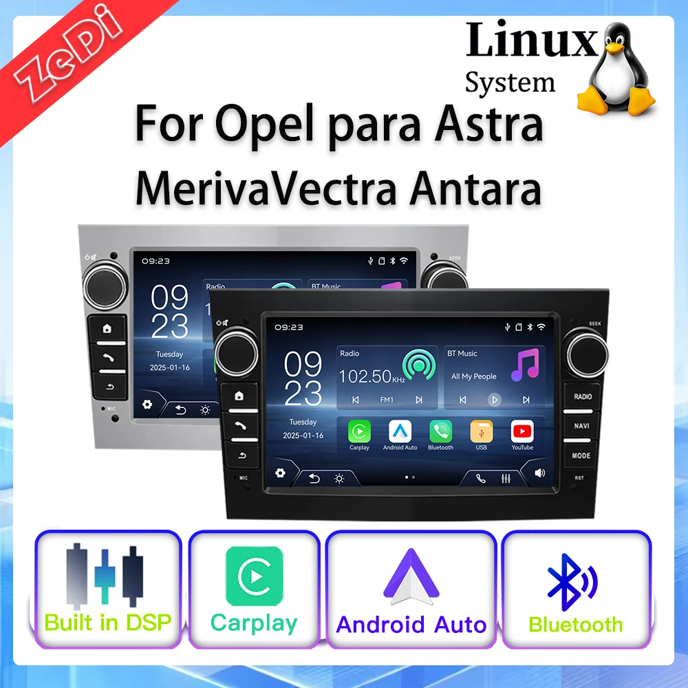 

For Opel para AstraMerivaVectra Antara New Linux System Wireless CarPlay Auto Bluetooth Video Multimedia Players Cameras