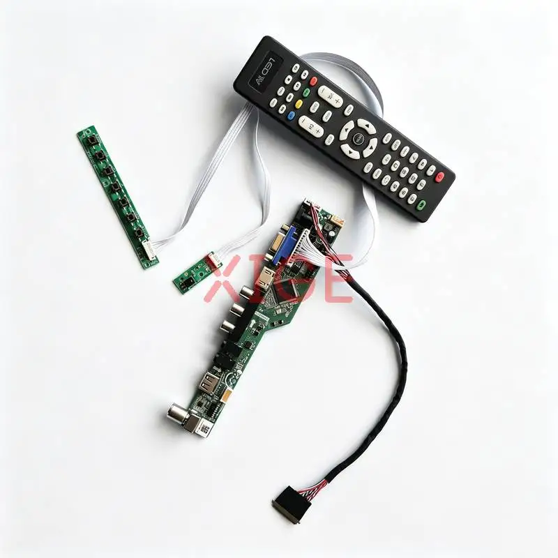 

For LTN156AT27 LTN156AT26 LTN156AT23 LTN156AT24 Drive Board DIY Kit Laptop Monitor 1366x768 40-Pin LVDS 1366*768 HDMI+VGA+AV+USB