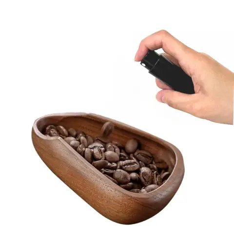 लीसेफ वुडन कॉफ़ी बीन डोज़िंग कप स्प्रे बोतल सेट के साथ, एस्प्रेसो कॉफ़ी एक्सेसरीज़ बीन ऑर्गनाइज़र कॉफ़ी प्रेमी उपहार 10 best sales कॉफी किट - №1