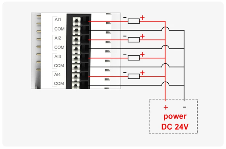 PUSR 4*AI, 4*DO/4*DI, 4*DO/4*AI, 4*AO/ 8*DO/8*DI IO Extender IO Controller IO System IO Module IO Modular Design