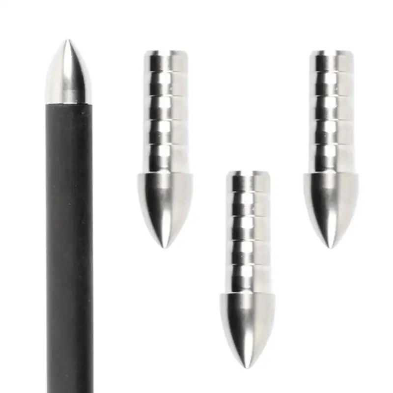 Hochleistungs-6,2-mm-Pfeileinsätze aus Edelstahl für Carbonpfeile Ultimative Genauigkeit bei der Zielschießpraxis – Detail 3