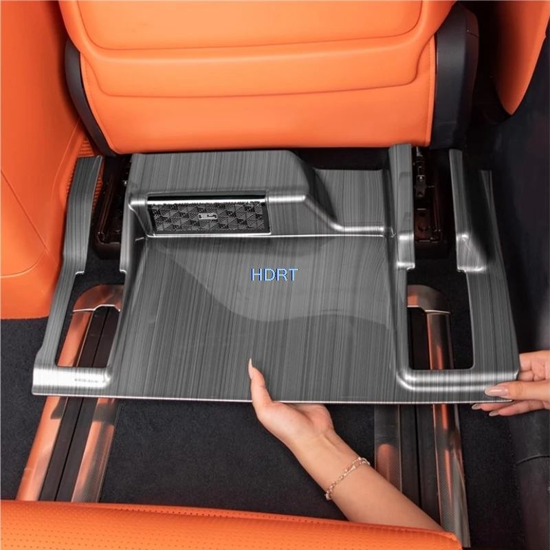 

For Geely Lynk & Co 900 2025 + Car Styling Front Rear Row Seat Anti Plate Track Kick Pad Air Vent Outlet Exhaust Mask Dust Cover
