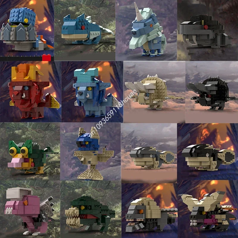 

MOC Teostra Monster Hunting Adventure Brickheadz Building Blocks Christmas Gift Top Choice For Kids Who Love Creativity