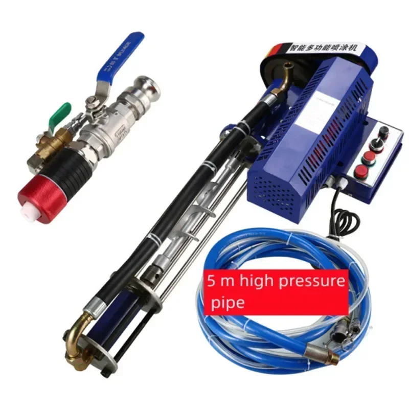 

Новая многофункциональная водостойкая машина для распыления покрытия, полиуретановая шпаклевка, нижнее масло, настоящая машина для затирки цемента краски камня