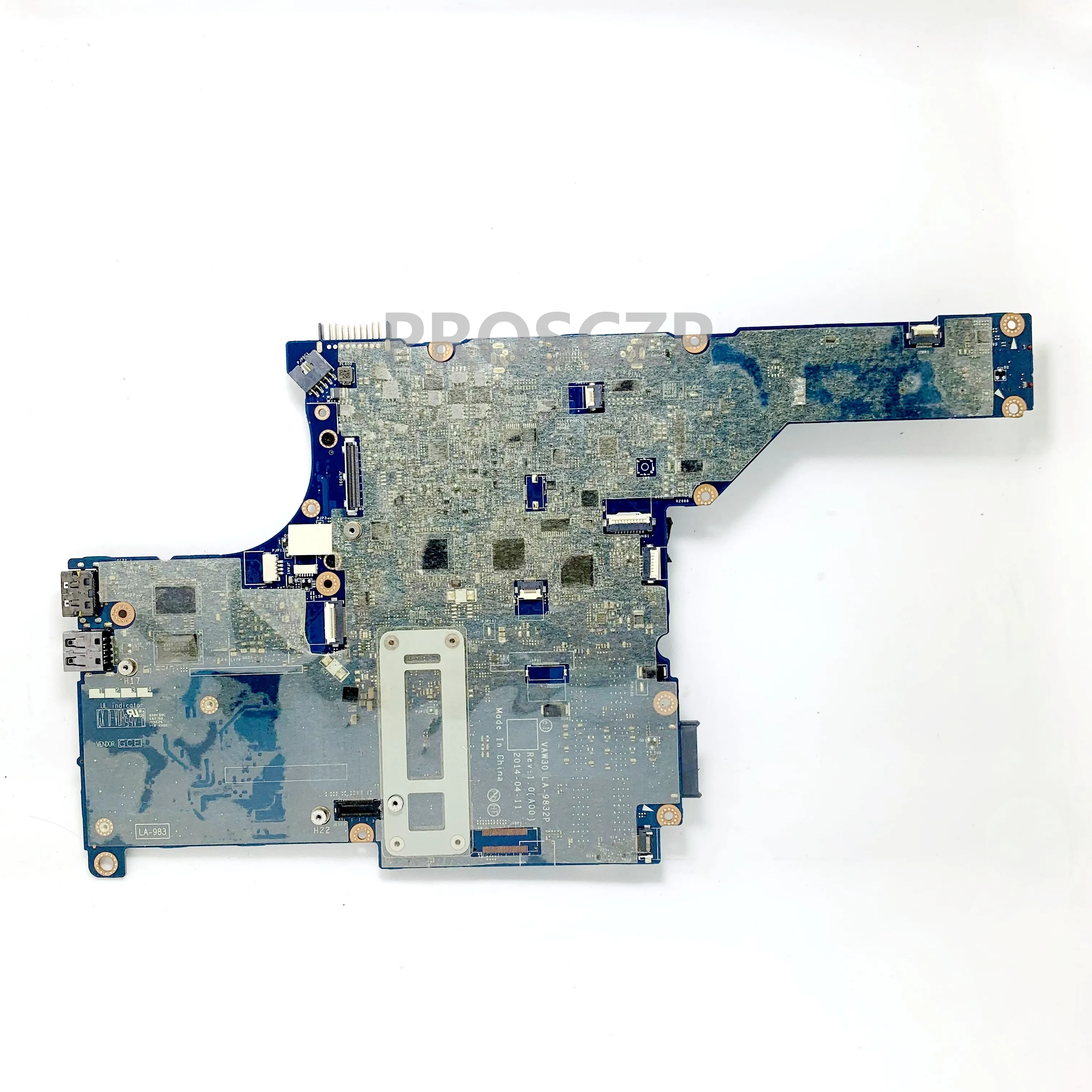 Mainboard CN-0692PG 0692PG 692PG VAW30 LA-9832P For DELL E5440 Laptop Motherboard W/ SR1EE I5-4310U CPU N14M-GE-S-A2 100% Tested