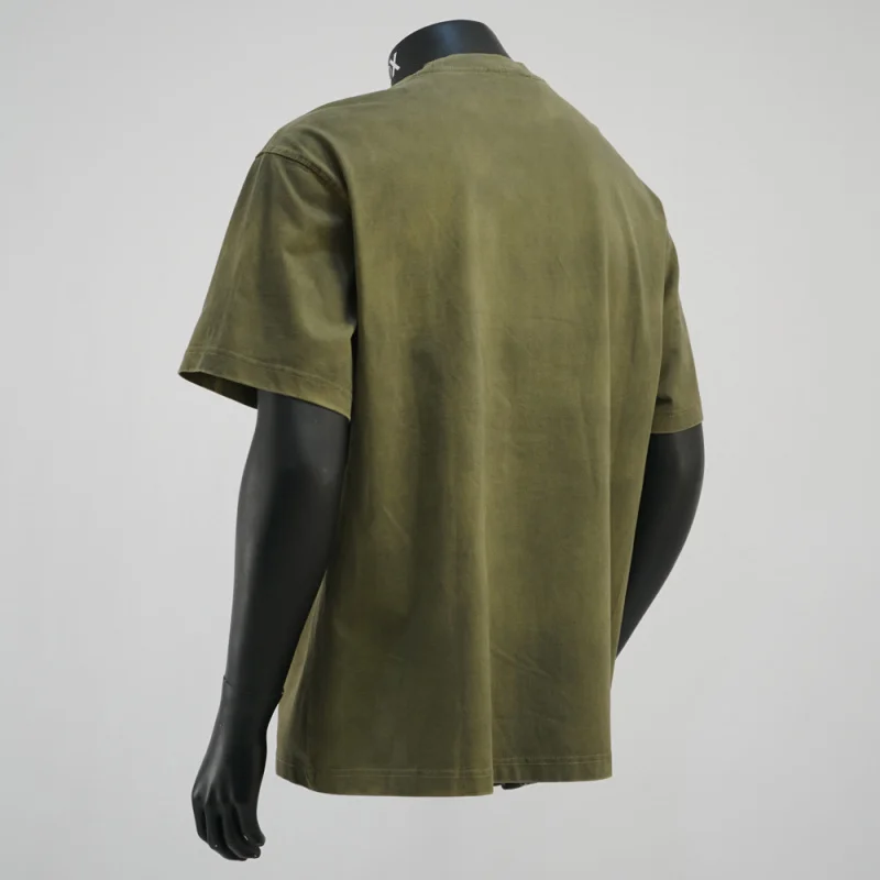 تي شيرت بأكمام قصيرة مغسول على الطراز الياباني للرجال في الصيف، تصميم متخصص، ملابس رجالية كاجوال فضفاضة مطبوعة عصرية