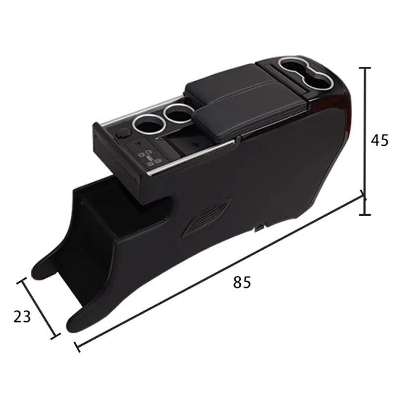 Car refrigerator central control armrest box suitable for Honda Odyssey Elysion special central armrest box car modification