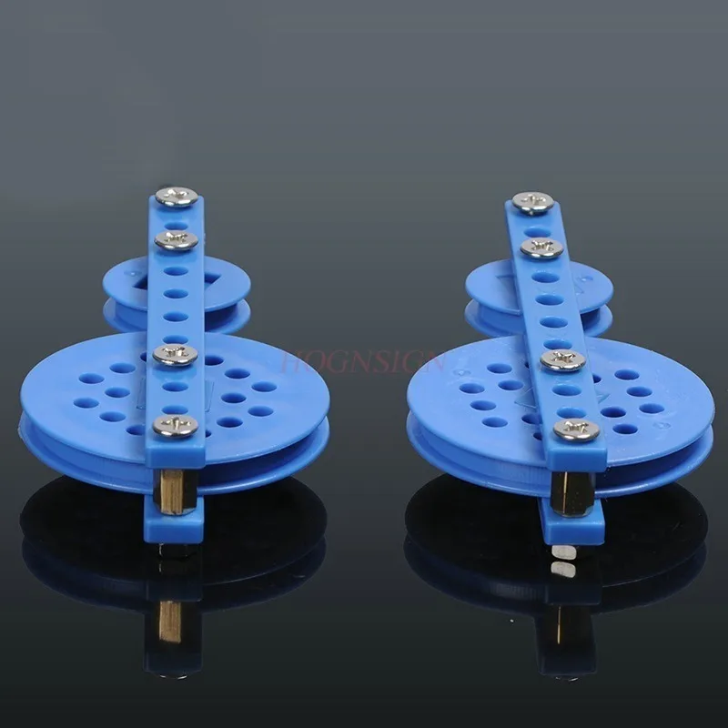 1set DIY technology small production assembly material package pulley group physics small experiment