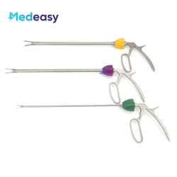 450mm Long Laparoscopic Polymer Clips Applicator Endoscopic Hemolok Clip Applier