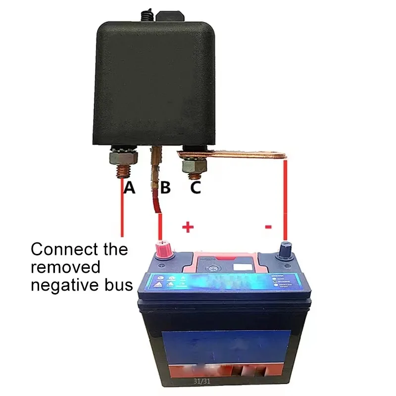 New Car Auto Universal Battery Switch Relay 12V 200A Integrated Wireless Remote Control Disconnect Cut Off Isolator Master