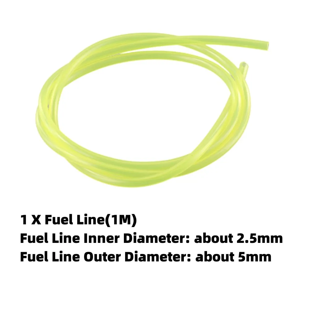 5pcs Carburetter Primed Bulb with Fuel Line Carburetor Oil bubble Fuel Pump Primer for Trimmer Whipper Snipper Chainsaw