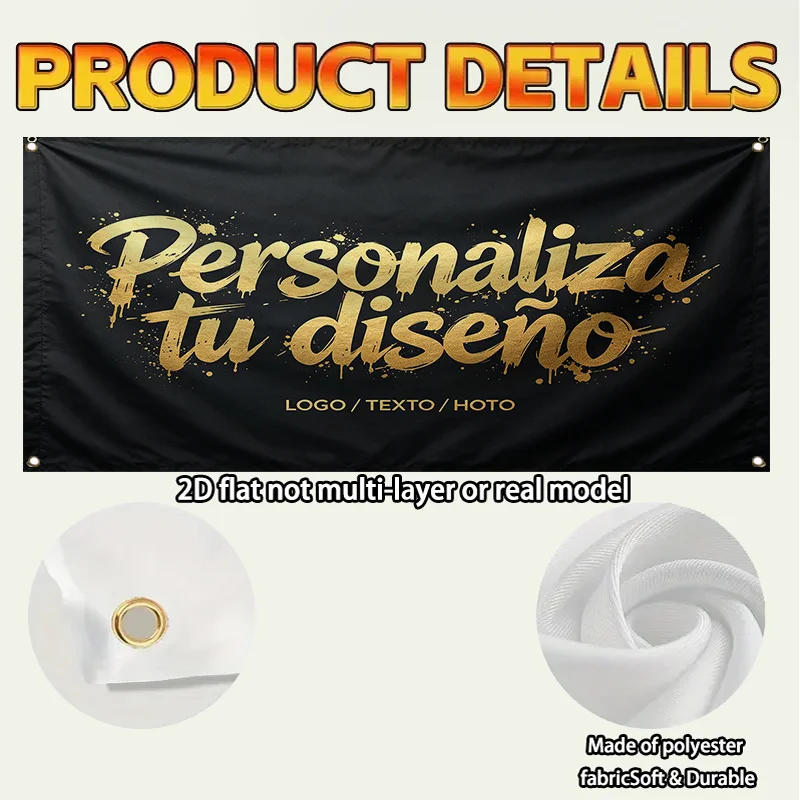 Custom Large Banner, Flag and Full Image Outdoor Custom Backdrop for Christmas Birthday Parties, Corporate Events, Trade Shows