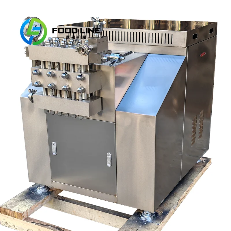 Continuous Dairy Homogenizer Even Material Emulsification Reduce Layer Separation Great For Milkshake Dairy‑Based Beverage