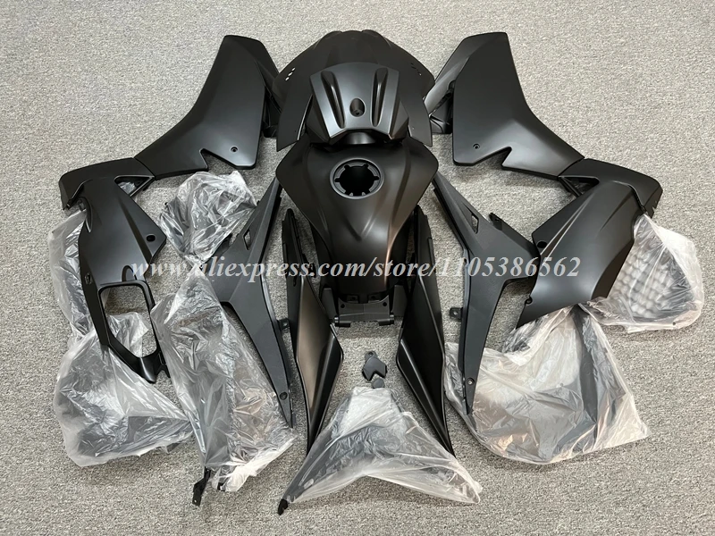 New ABS Motorcycle Fairings Kit Fit For Aprilia RS125 2012 2013 2014 2015 12 13 14 15 Bodywork Set Custom Matte Black