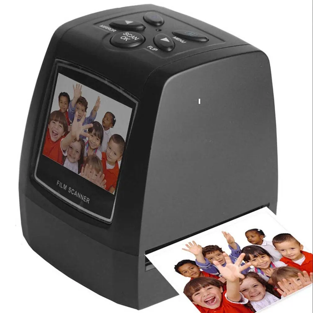 Hot 2.36 Inch LCD High Resolution Scanner Digital Converts USB Negatives Slides Photo Scan Digital Film Converter Dropshipping