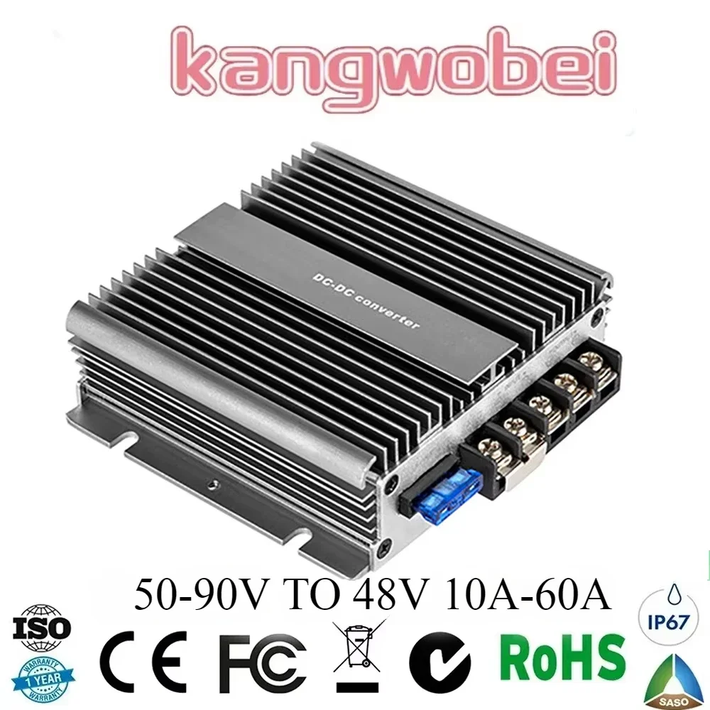 

72V to 48V DC DC Step Down 60V 72V to 48V power converter 50-90V TO 48V 10A-60A 48V to 48V 60V to 48V for automotive With ACC