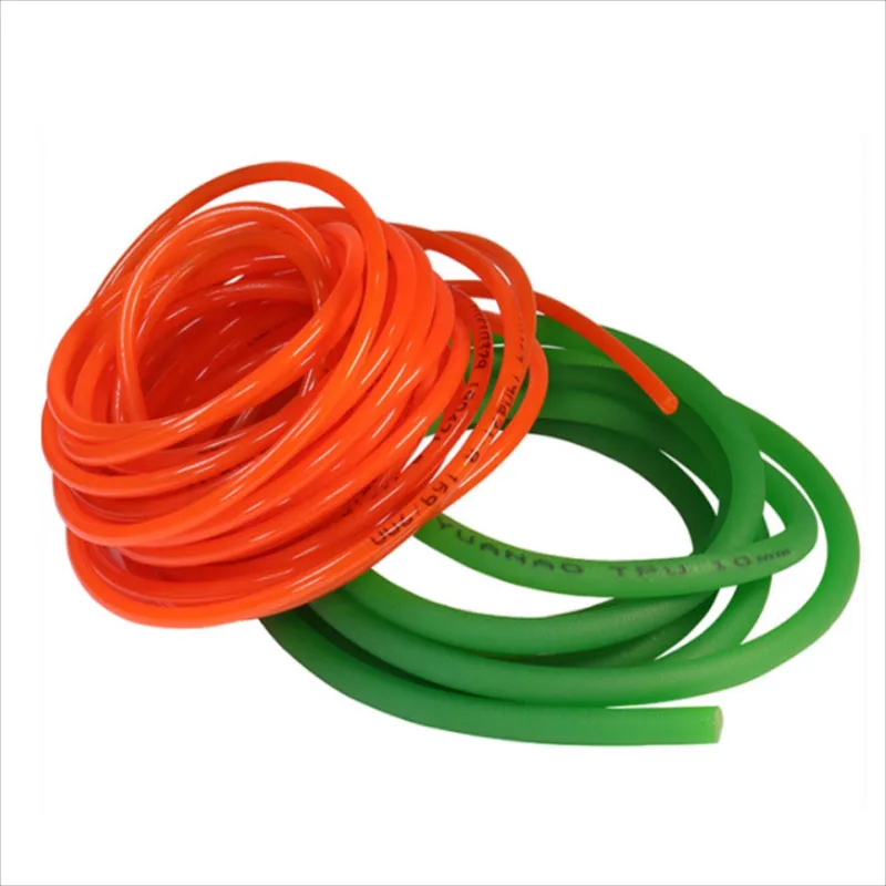 Orange Polyurethane Conveyor Belts Round PU Drive Belt Meltable Cord Dia 2/2.5/3/3.5/4/5/6/7/8/9/10/12mm