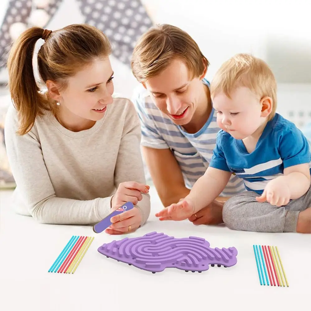 New Silicone Stress Relieving Toys Educational Patience Sensory Activity Board Imagination Cute Twist Relief Board Children's