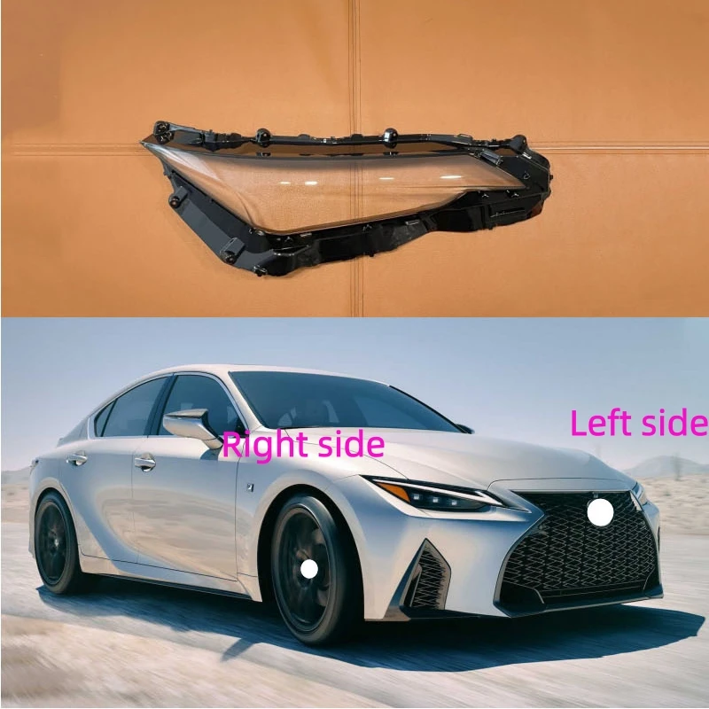 

For Lexus IS 2022 2023 2024 2025 Car Headlight Shell Headlamp Cover Replace Lamp Shade Headlamp Lens Glass