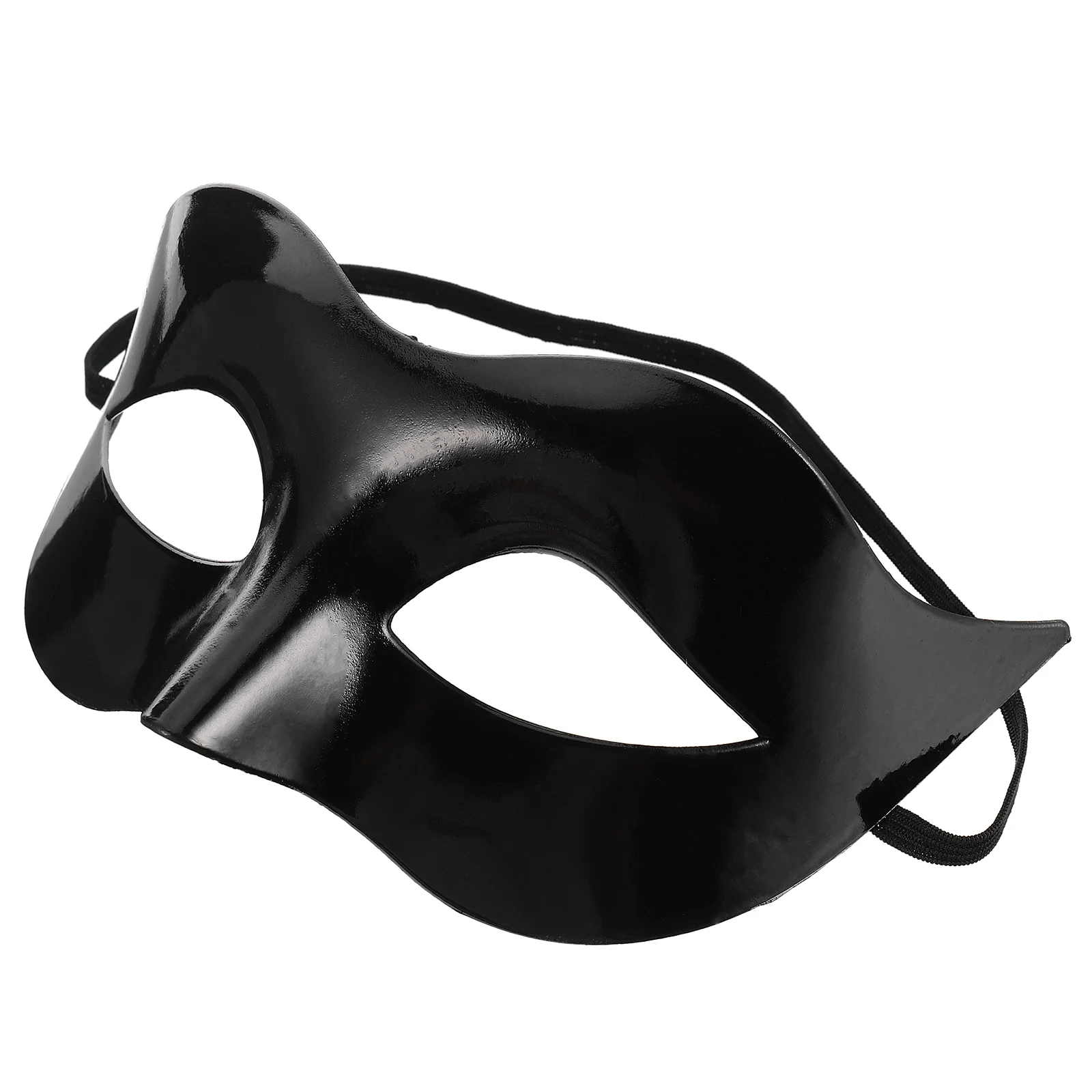 

WINOMO Men Women Masquerade Costume Venetian Masquerade Mask Villain Eye Mask (Black) Masquerade costume eye mask