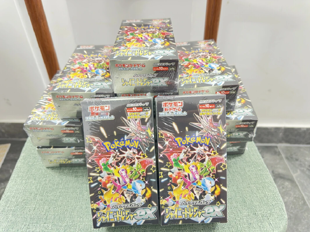 Sv4a Ptcg PokéMon Trading Card Game Cards Original Shiny Treasure Zhu Zi Ex Japanese Edition Flash Cards Pack In Stock For Fans