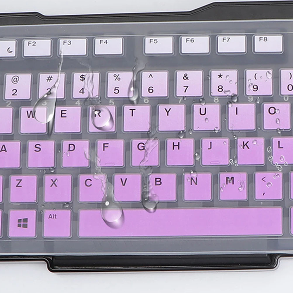 

1 pc Ultra-Thin Waterproof Keyboard Protector For Kb216 Km636 Wired Wireless Keyboards Dustproof Silicone Skin Compatible