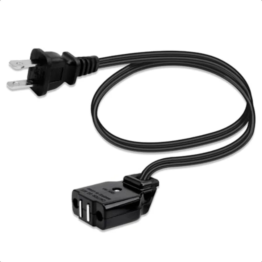 

09982 Запасная часть магнитного шнура питания для фритюрницы Presto, черный для электрических фритюрниц FryDaddy и Granpappy