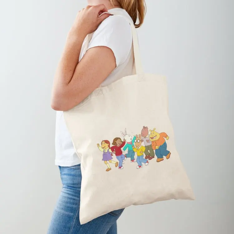 Arthur and friends! Tote Bag Shopping bags Lady bag Women's beach bags Handbags