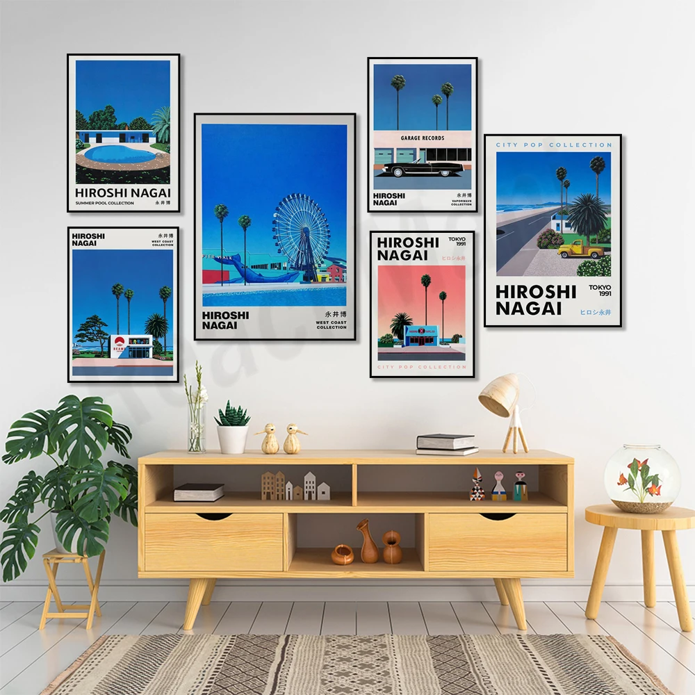 Japanese Art Poster 13x18cm Canvas Print