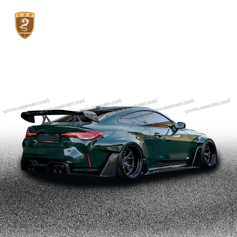 

ADR-O Стиль для BMW New M3 G80 M4 G82 G83 Сухое углеродное волокно Заднее крыло грузовика Spolier Wing Автомобильное двухслойное хвостовое гоночное крышка