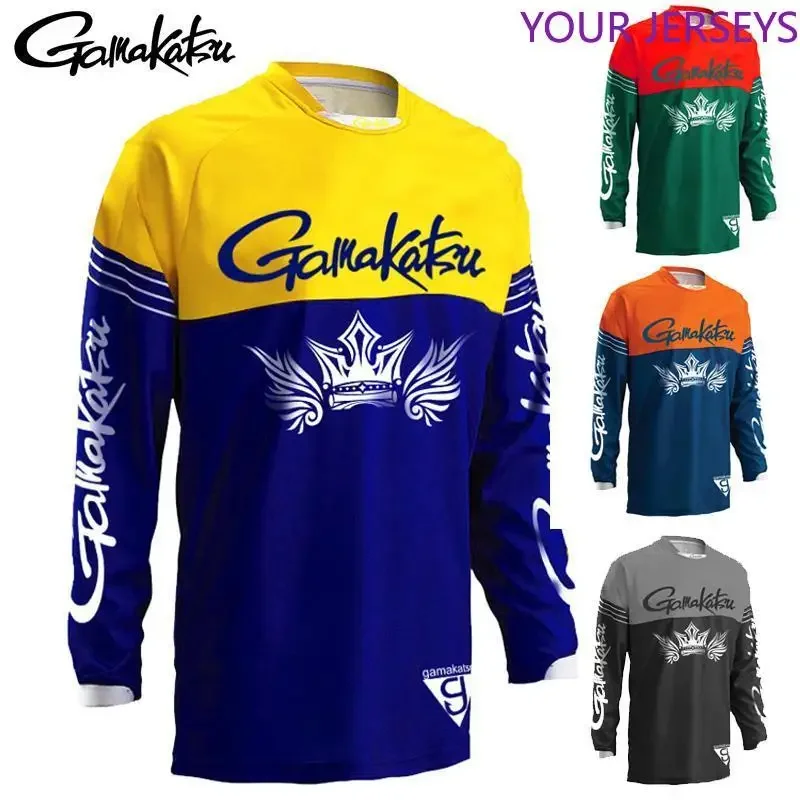 

2024 New Fishing Long-sleeve Clothing Anti-uv Sun Protection Fishing Shirt Sweatshirt Breathable Fishing Jersey Quick Dry