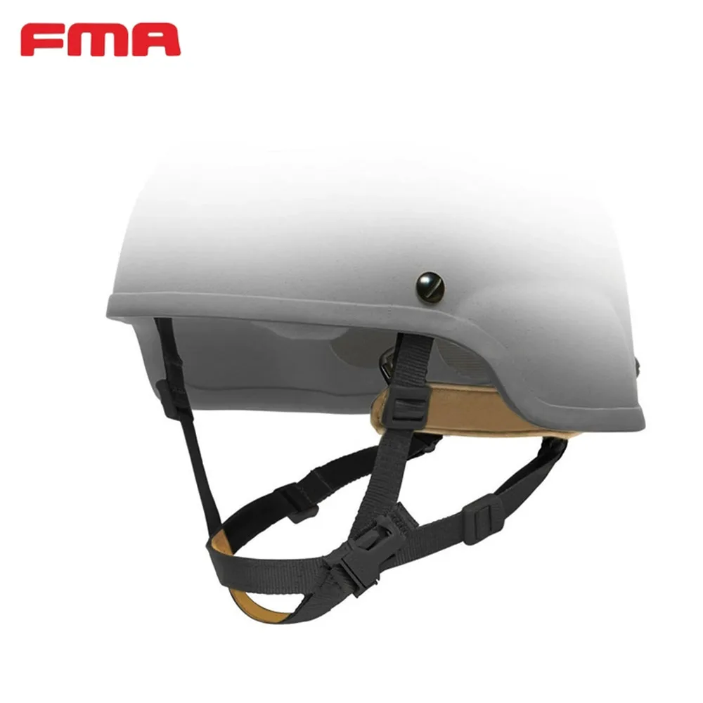 

Регулируемая пряжка FMA MICH Аксессуары для шлема Удерживающая система H-образный ремень Защитная накладка Черный