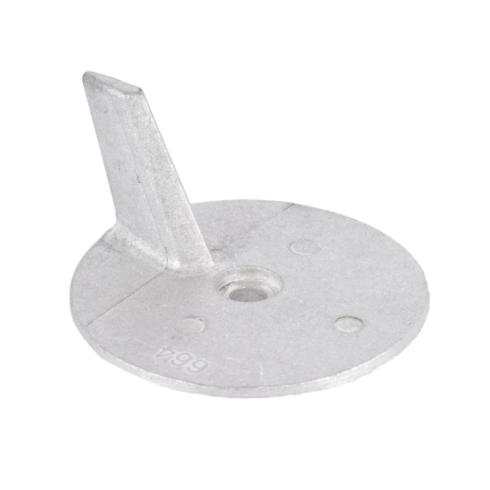 Aluminum Trim Tab Anode Part Number 664 45371 01 for 25HP and 40HP For Outboard Motors Marine Sacrificial Anode Replacement