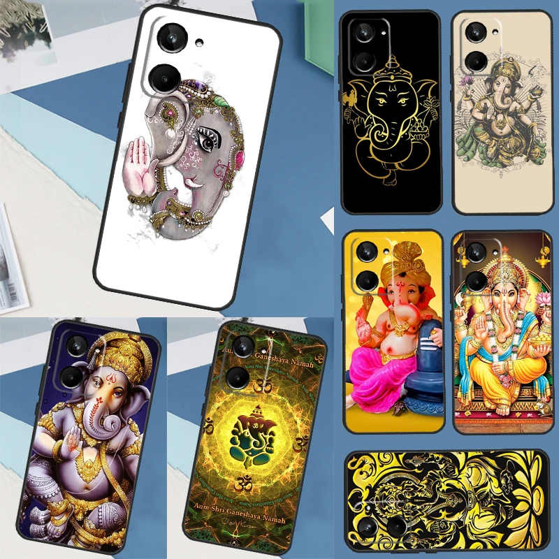 Lord Ganesha For Realme C55 C35 C33 C31 C30 C25 C21Y C15 C11 8 9 10 11 Pro Plus GT Neo 5 3 2 2T 3T Case