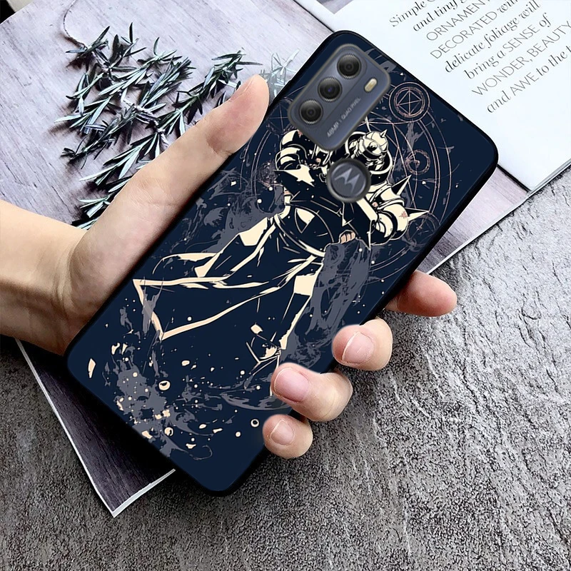 Phone Case For Moto G86 G85 G75 G15 G05 G56 G72 G53 G54 G84 G60 G31 G32 G24  G 5G G Play Fullmetal Alchemist