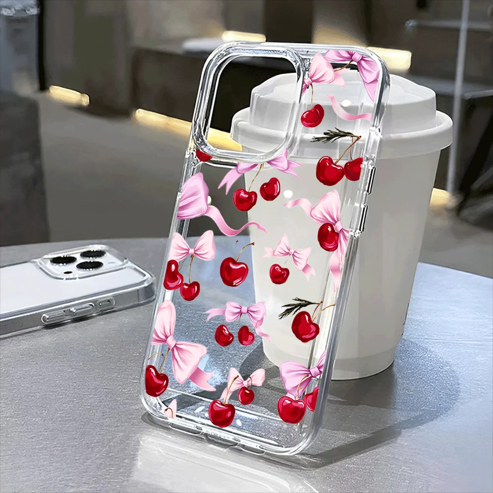 Bow Cherry Phone Ca… - image
