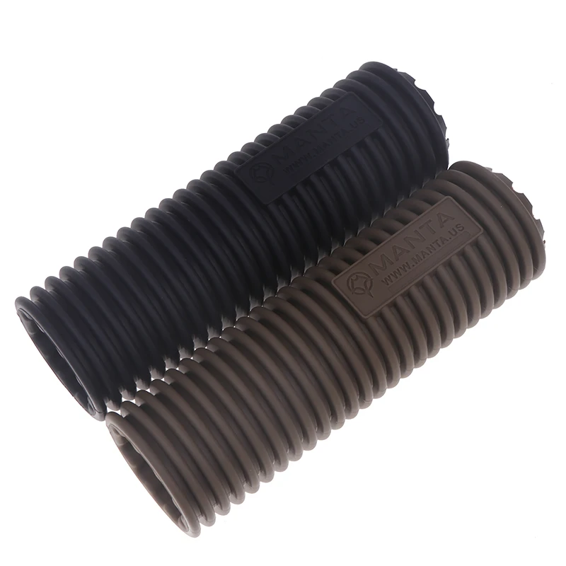 

1 PCS Rubber Muffler Protective Cover Decorative Muffler Protective Cover MCX/SF Rubber Compatible With All Types And Tailoring