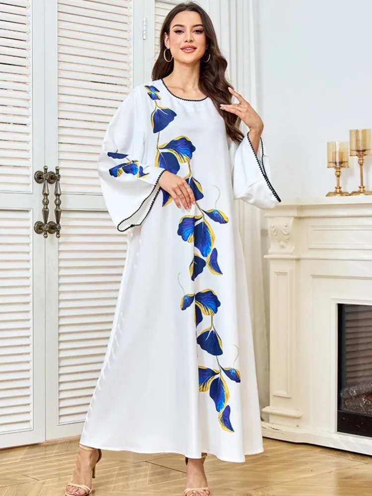 

African Dresses for Women 2026 Spring Autumn Fashion Long Sleeve Dashiki Abaya Maxi Dress Africa Clothes Ankara Dresses Outfits