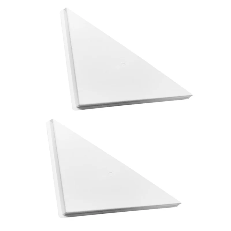 محول هواء ABNO-Corner (مثلث) لموزع هواء السقف بطول 2 × 2 قدم - عبوة من قطعتين