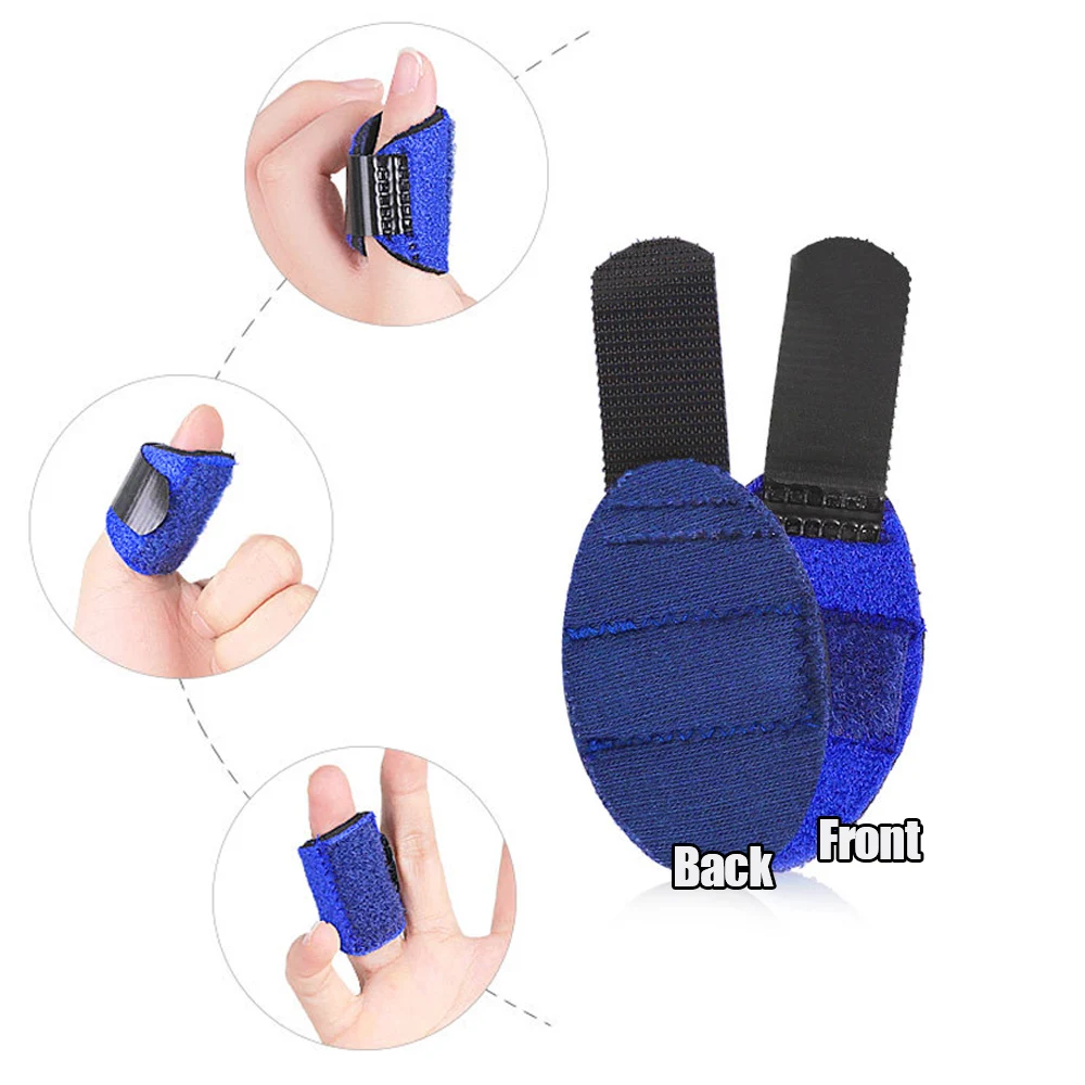 Adjustable Finger Splint Brace Built-in Aluminum Alloy Mallet Finger Brace for All Fingers Tendon Release Pain Relief Tool