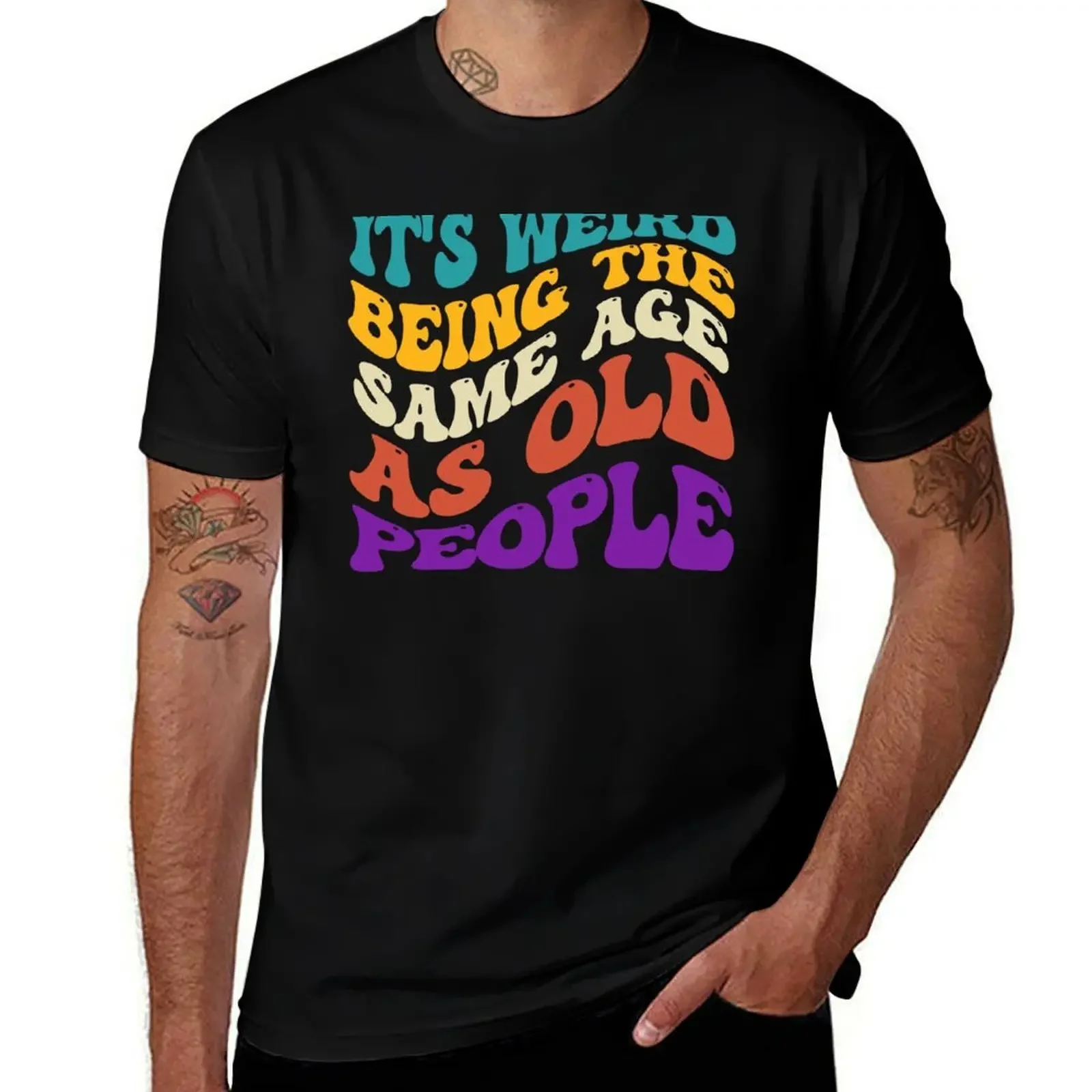 

It's Weird, Funny Sarcastic Retro Trendy Women Or Men T-Shirt funny meme t-shirts mens graphic t-shirts big and tall