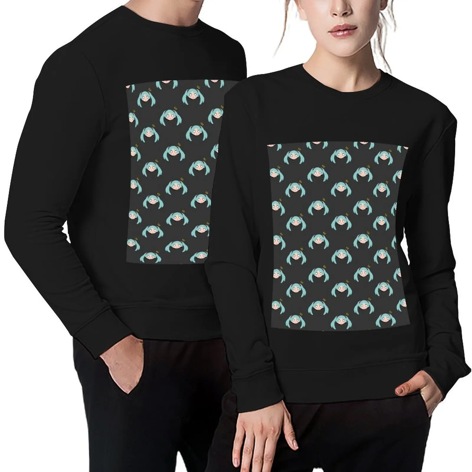 

Miku Binder Pattern Pullover men's autumn clothes men's clothes tracksuit men's coat new sweatshirt