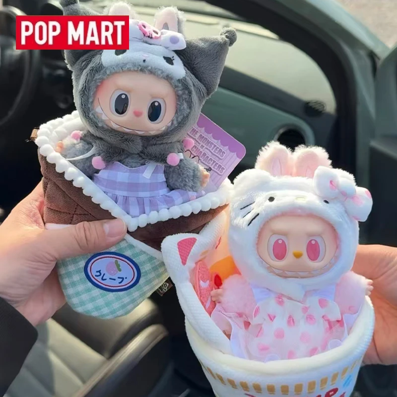 

POP MART LABUBU THE MONSTERS SANRIO CHARACTERS Series Vinyl Plush Trendy Blind Box Toys Mystery Box Cute Doll Surprise Gift
