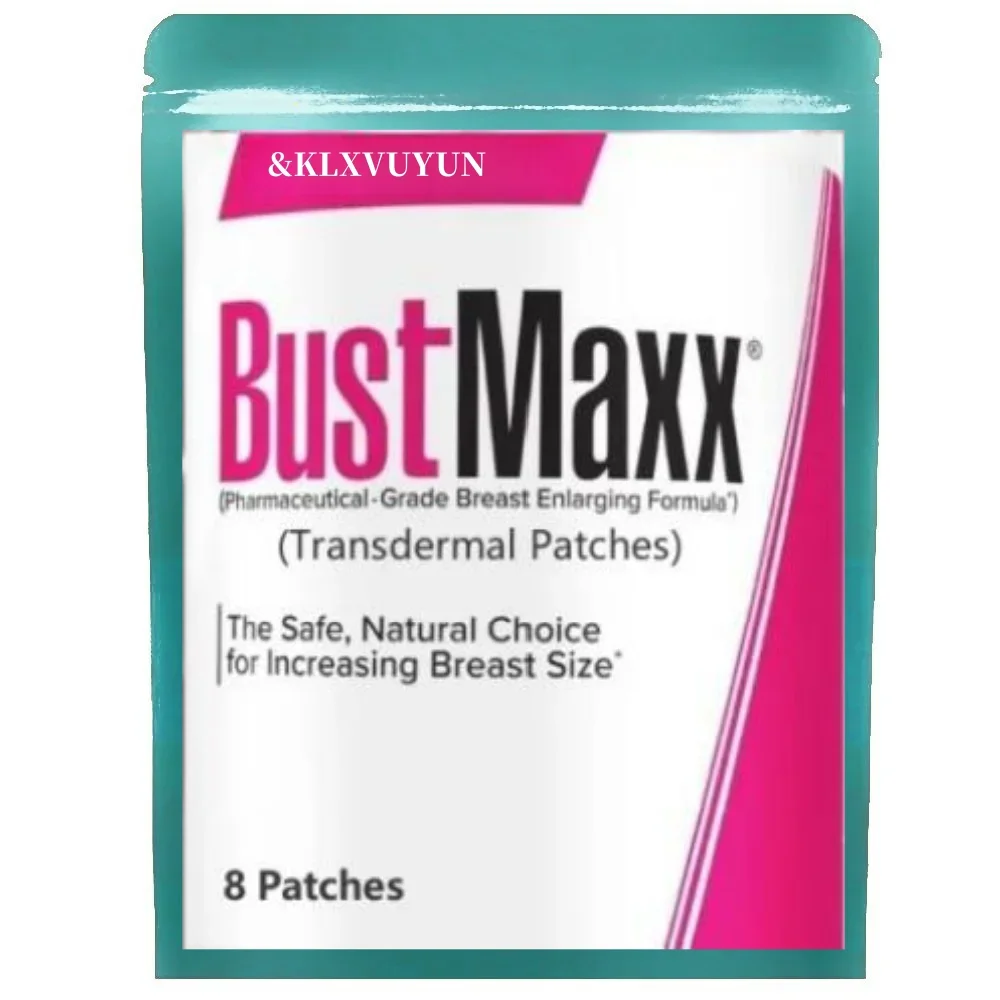 Bustmaxx Clinical Strength Breast Augmentation Supplement, Transdermal Patches Produced In The Usa, Safe And Effective