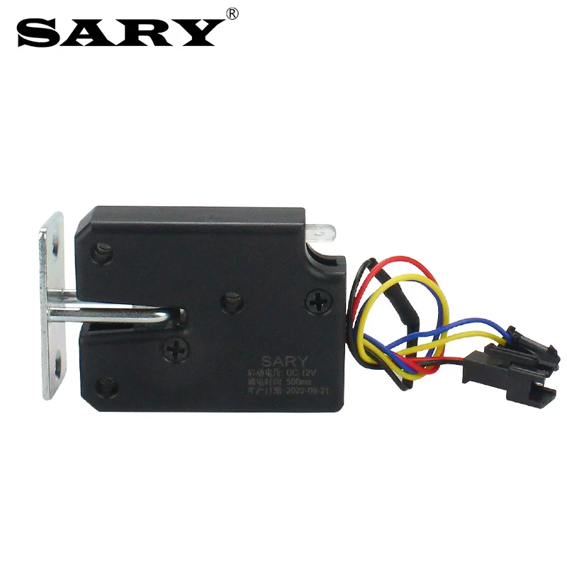 Micro Plastic Titanium Draad Lock Opbergkast Deur Elektrisch Slot DC3V 5V 12V Met Feedback Elektrisch Slot