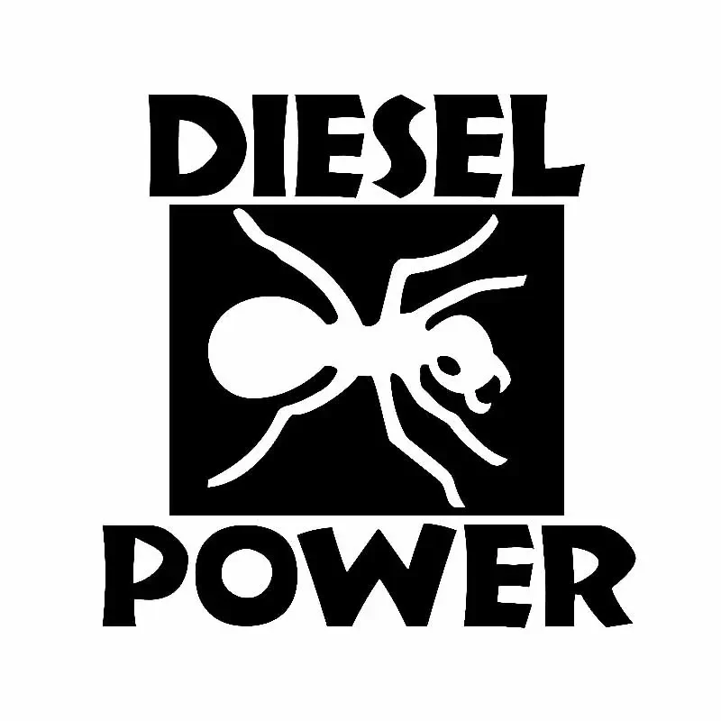 OFK DIESEL POWER Funny Decals Car Sticker Decorative Accessories Creative Sunscreen Waterproof PVC,