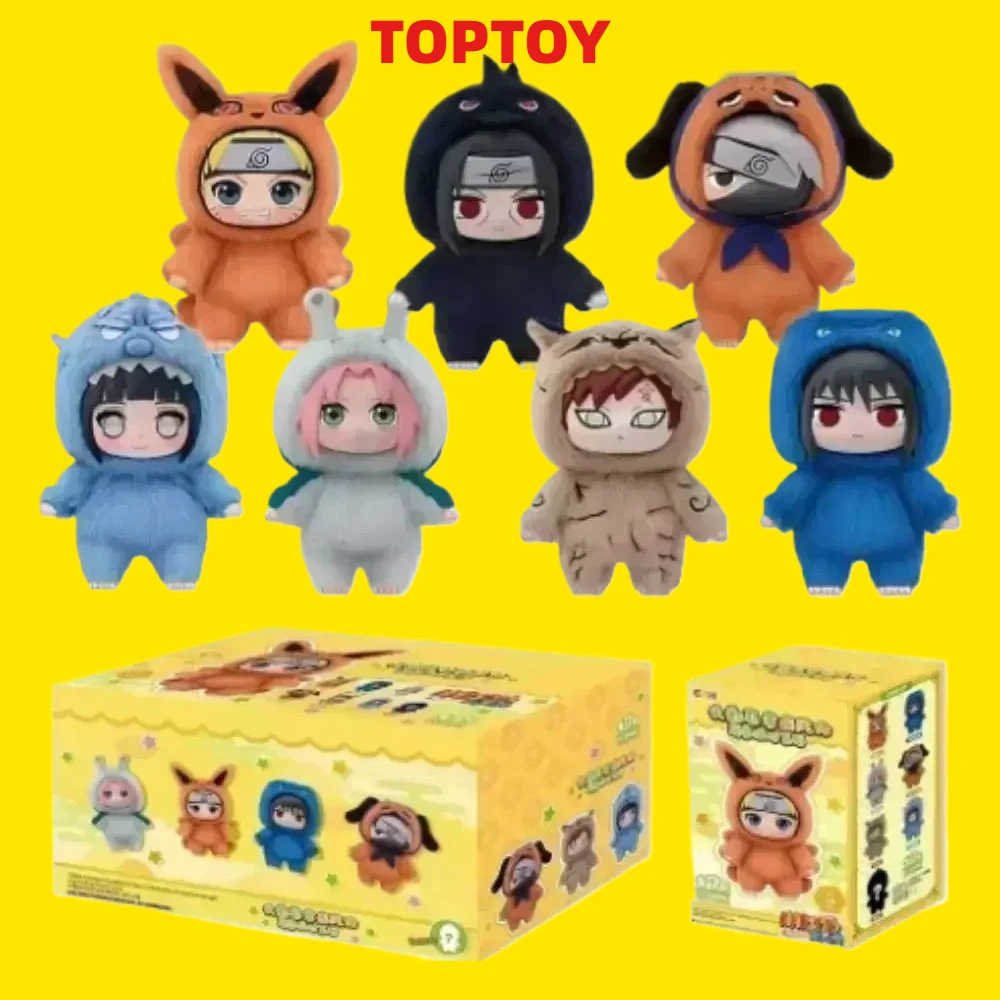 

TOPTOY в наличии, оригинальная слепая коробка Eaki Naruto, аниме Uzumaki Naruto Shippuden, куклы, игрушки, милые игрушки-подвески, подарки на день рождения для детей