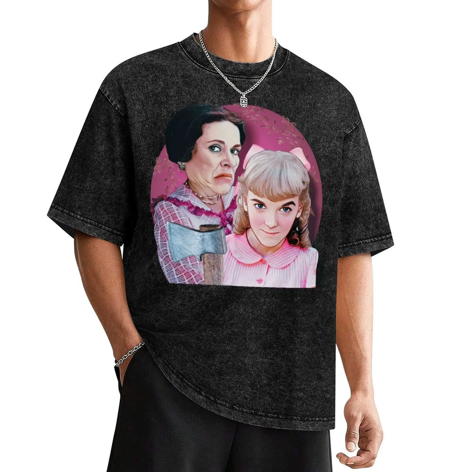 Harriet and Nellie Oleson T-Shirt Personalized t-shirt man clothes graphic shirts baggy shirts Short sleeve tee men