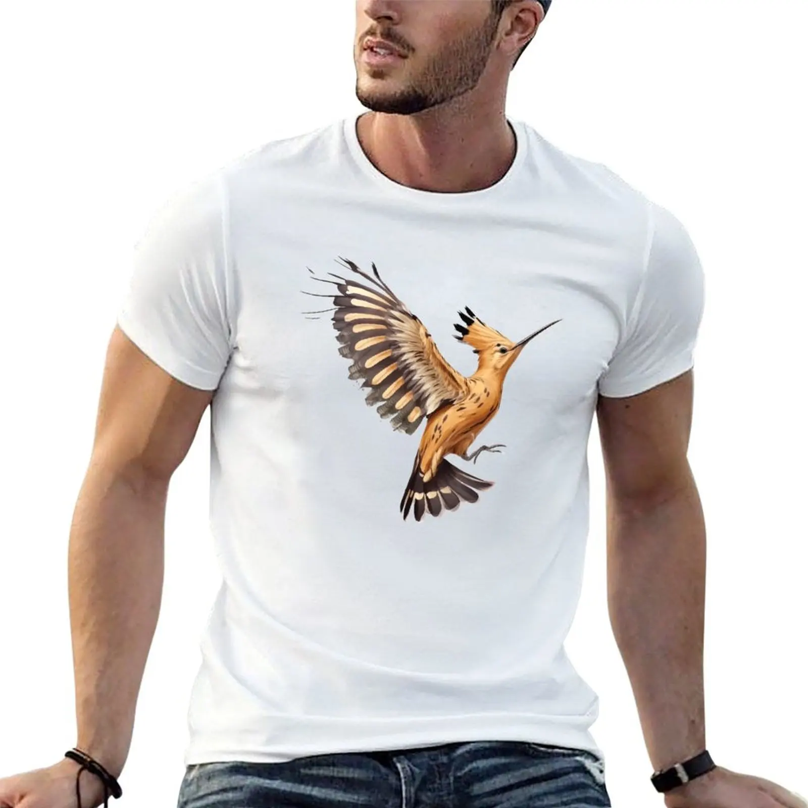 

Hoopoe flying, hoopoe bird flying, bird flying T-Shirt g man t shirts for men graphic t shirts for man T-Shirt