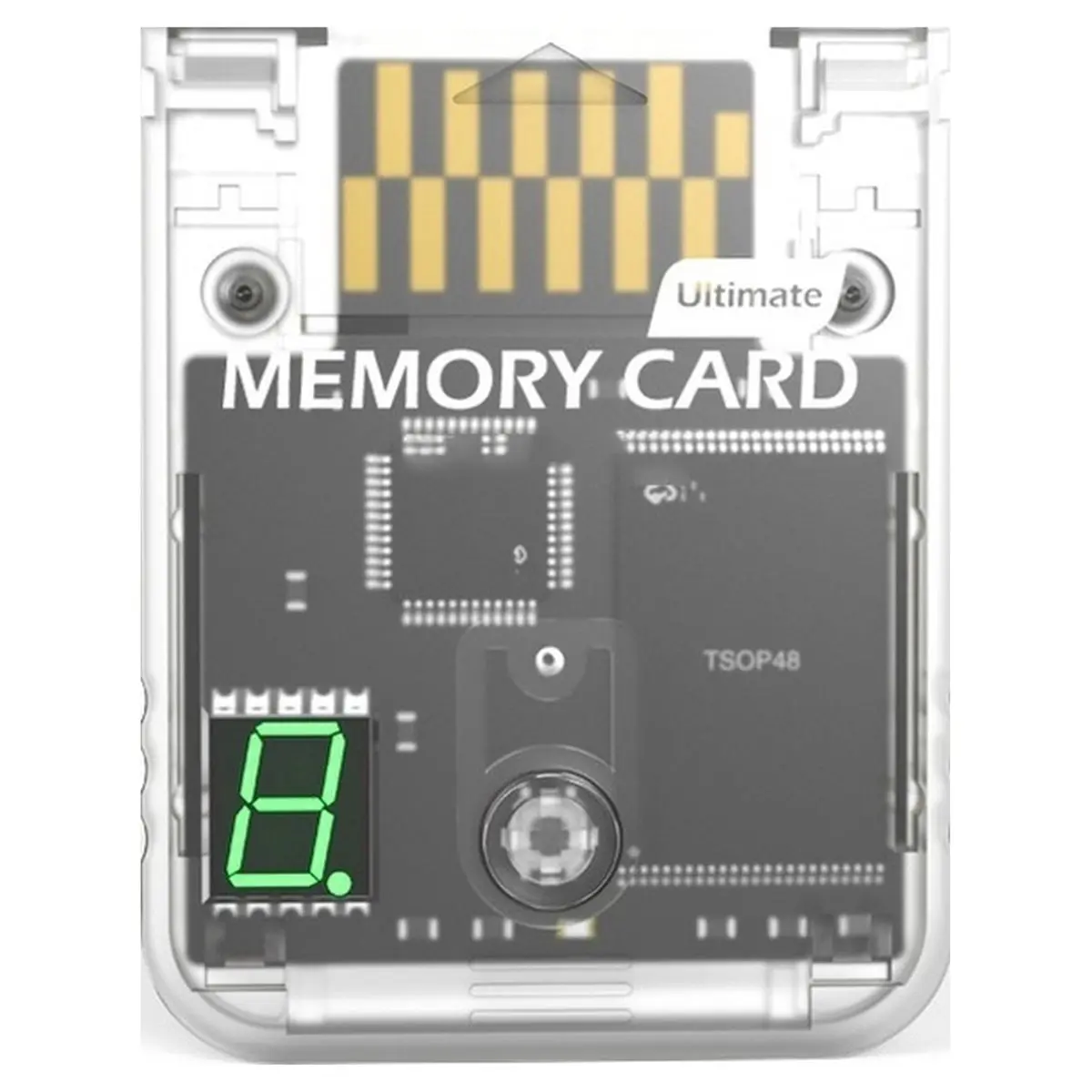 2048 MBit Memory Card for with A Digital Display Memory Card for (RVL-001) Game Console